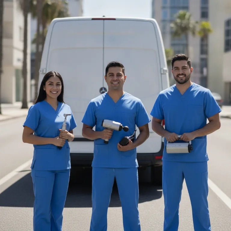 Quiroprático equipe em Tatui